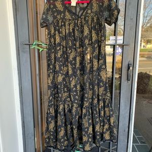 Gunne Sax by Jessica sheer black dress